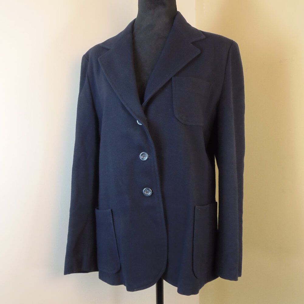Vintage Sears Fashions Wool Women's SZ 16 Blazer Jacket‎ Business Attire